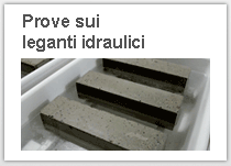 Prove leganti idraulici